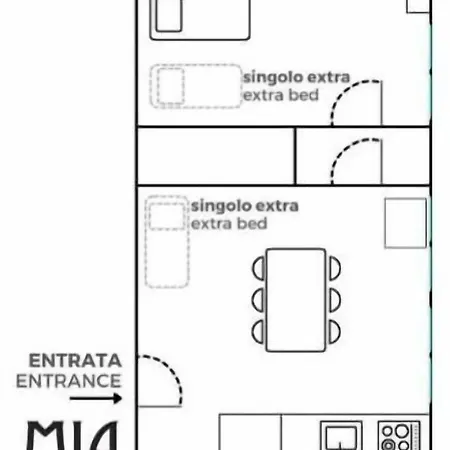 Casa Mia - No Reception 3* Trento